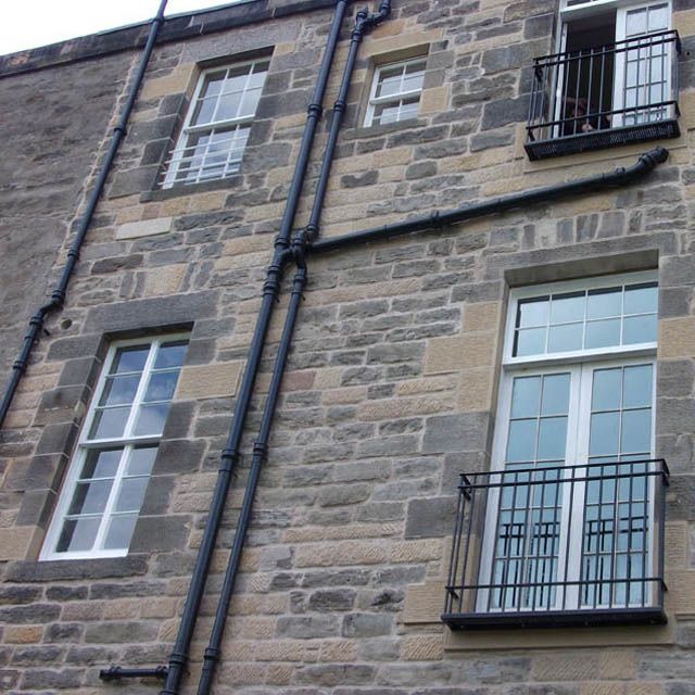 Guttering and downpipes